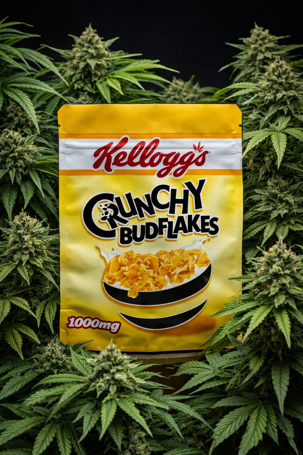 CRUNCHY BUDFLAKE 1000MG